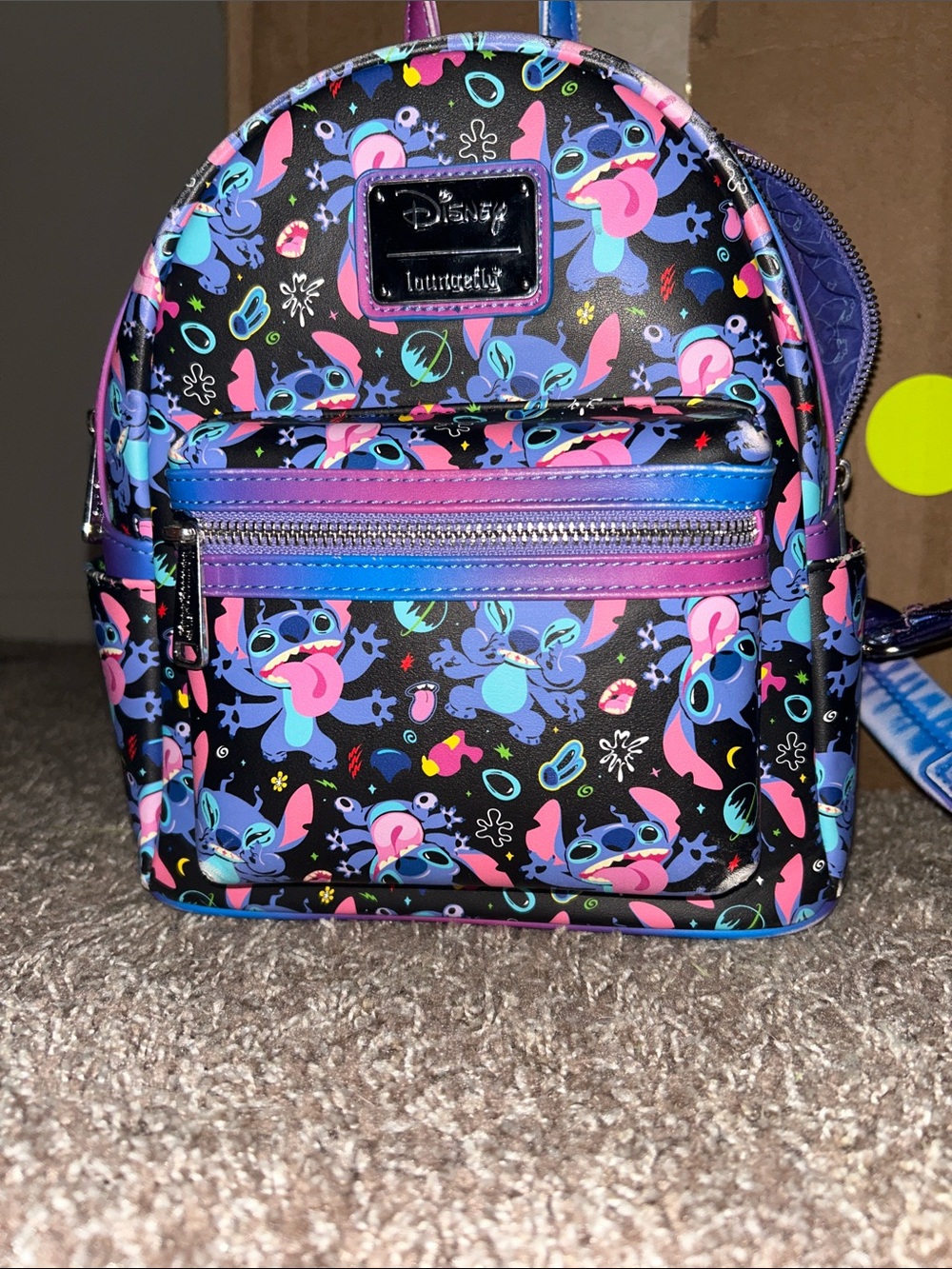 Disney Loungefly Stitch Mini Backpack - Multicolor